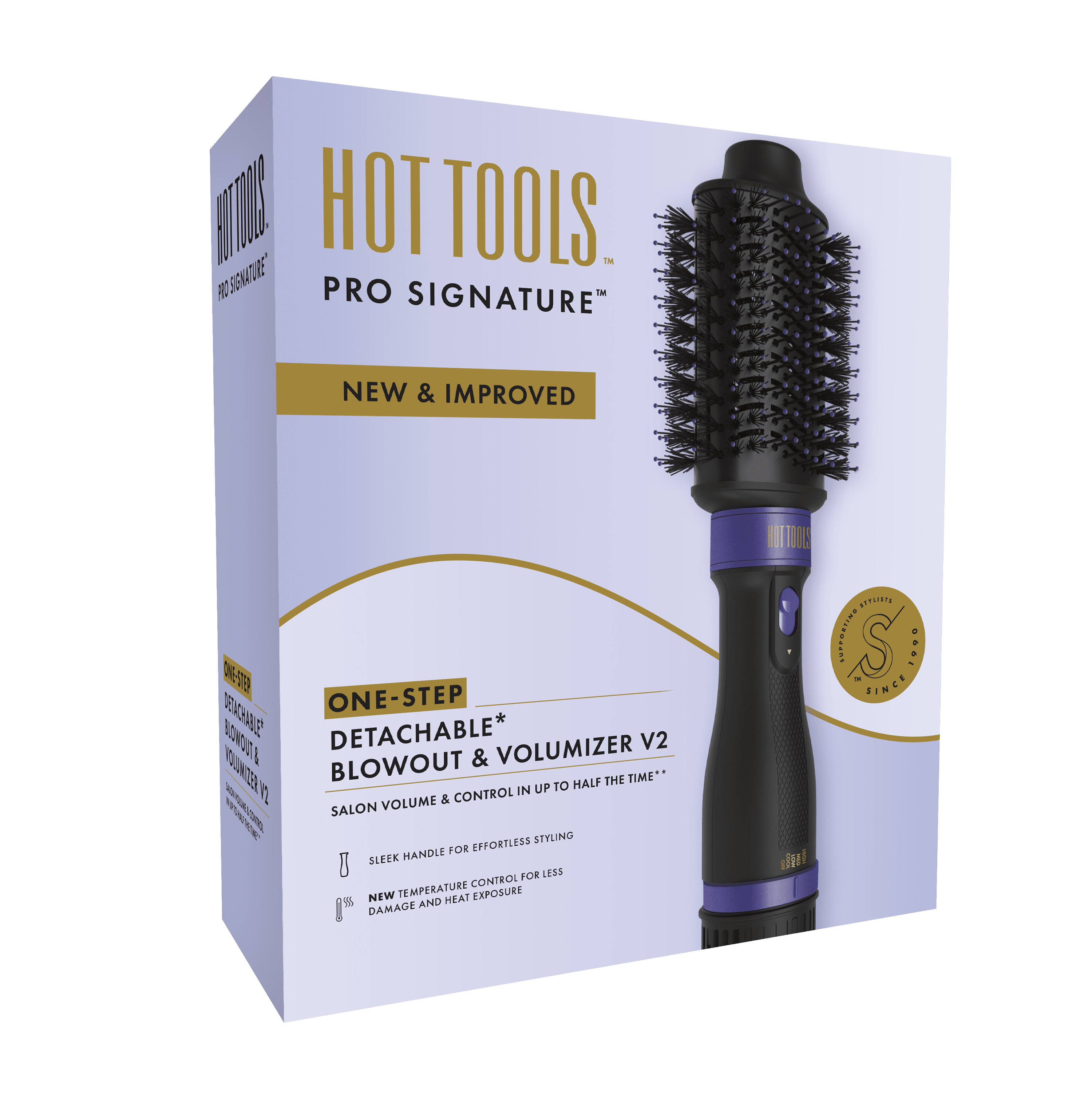 Hot Tools Pro Signature Large One-Step Charcoal Hair Dryer