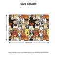 thumbnail image 4 of Placemats Set Of 4 / 6, Cats & Dogs Group Placemats For Dining Table Indoor/Outdoors Heat Resistant Washable Placemats 18" X 12", 4 of 8