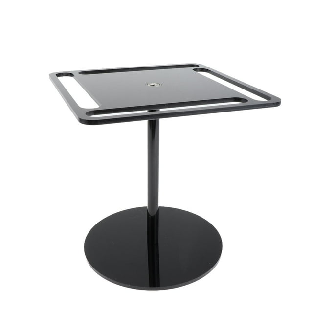 Organizador de gafas de sol, soporte para gafas, acrílico, soporte para múltiples gafas, soporte, estante de exhibición para gafas para vender colecci Negro de una sola capa