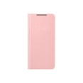 thumbnail image 1 of Samsung LED Wallet Cover EF-NG996 - Étui à Rabat pour Téléphone Cellulaire - Rose - pour Galaxy S21+ 5G, 1 of 4