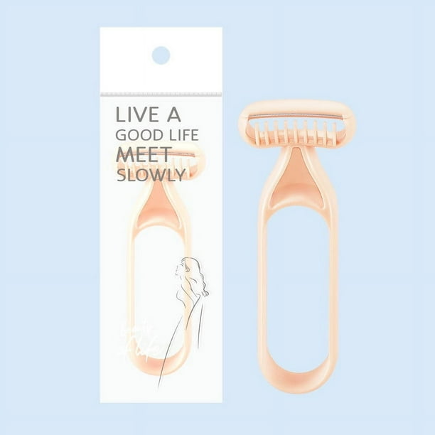 Cuchillo para el vello de las axilas, colorido, no sensible y respetuoso con la piel, con red de protección macro, para partes privadas de mujeres, afeitado de piernas, afeitado manual