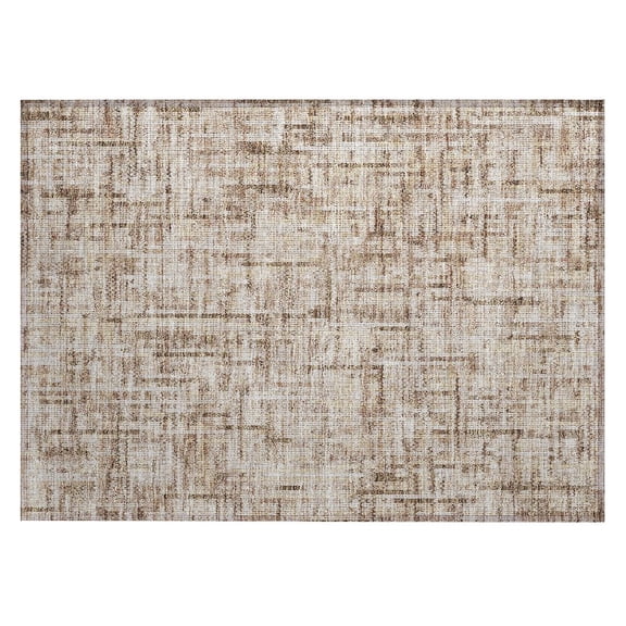 Dalyn Rugs Machine Washable Indoor/Outdoor Chantille ACN2130 Brown 1'8" x 2'6" Rug