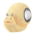 thumbnail image 1 of Cute Simulation Snail Led Luz Solar Ip65 Impermeable Jardín Al Aire Libre Paisaje Reflector Novela Beige Resina Lámpara De Energía Solar Para Patio Césped Vogacara HA013302-00, 1 of 6