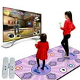 thumbnail image 1 of Children‘s and Adult Dance Mats  TV and Computer Dual-User Electronic Music Dance Mats  100 Built-in Music  68 Sensory Games  Remote Control  Plug and Play PVC, 1 of 6