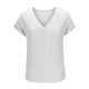 thumbnail image 5 of Mujeres Manga Larga Tops Moda Color Sólido Blusa de Lino con Botones Decorativos Y Rayas Cuello Redondo, Casual 3/4 Manga Tee para la Primavera Trajes Diarios, 5 of 6