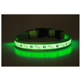 thumbnail image 4 of Collar de perro USB, collar de nailon reflectante ajustable clásico adecuado para perros medianos, 4 of 4