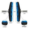 thumbnail image 5 of Bike Brake Pads Set, Road Mountain Bicycle V-Brake Blocks Shoes , No Noise No Skid, 70mm,Black Blue, 5 of 8