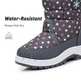 thumbnail image 2 of Ahannie Girls Warm Snow Boots,Kids Outdoor Insulated Winter Boots, 2 of 6