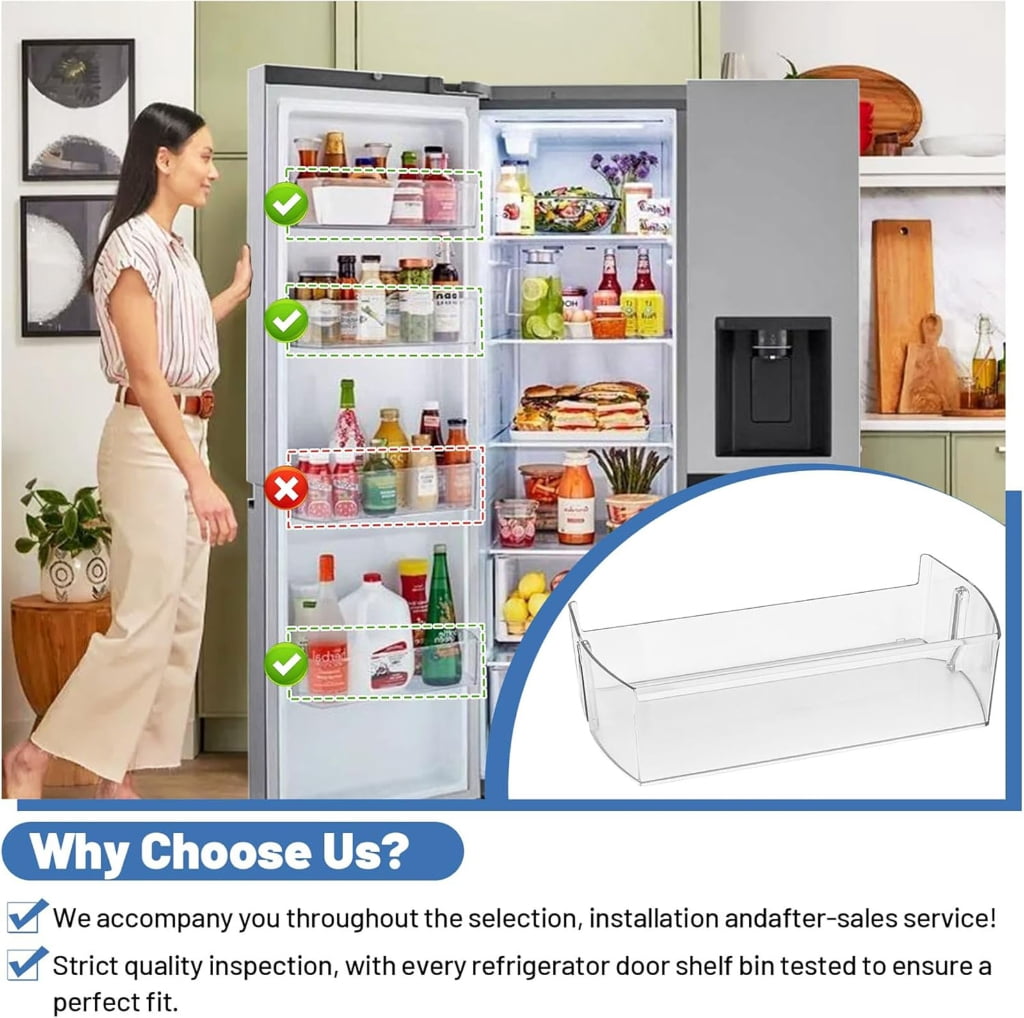 Miiottaa Multifunctional Replacement Fridge Drawers Door Rack Suitable for Efficient Food