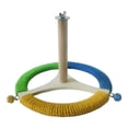 thumbnail image 2 of oshhni Bird Perches Play Gym Stand Parrot Perch Stand for Conures Parakeets Finches A, 2 of 9