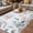 White Red Orange Tan, variant on Seahorse Coastal Outdoor Rug for Patio/Deck/Porch, Non-Slip Large Area Rug 3 x 5 Ft, Summer Beach Ocean Shell Jellyfish Starfish Indoor Outdoor Rugs Washable Area Rugs, Camping Rug Carpet Runner