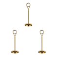 thumbnail image 2 of Baohd Contemporary Table Number Holder Photo Stand for Trendy Hotel Settings Gold 15cm 3Set, 2 of 6