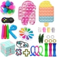 thumbnail image 1 of Sensory Fidget S Set, Push Bubble Pop Fidget Set, Stress Relief Fidget Pack para niños adultos (#Fidget -13) Xemadio WMCH-481, 1 of 1