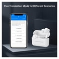 thumbnail image 4 of M6 Translator Earbuds,144 Languages,Bidirectional Real-Time Translator Device ,HD Picture Translation, 4 of 6