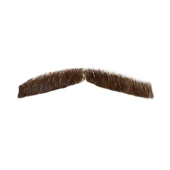 Adult Men’s Brown Mustache for Men| Flame-retardant Synthetic Fiber