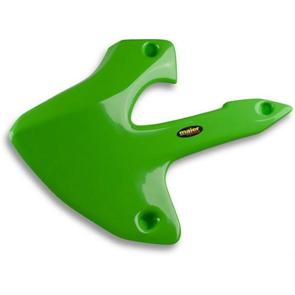 MAIER GREEN RADIATOR SCOOPS KAWASAKI DIRT BIKE