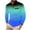 Mens Shirts Dark Blue, variant on Golf Shirts for Men Long Sleeve Button Collared Tees Tops Mens Trendy Gradient Polka Dat Printed Pullover Breathable Athletic Workout Tshirts Shirt
