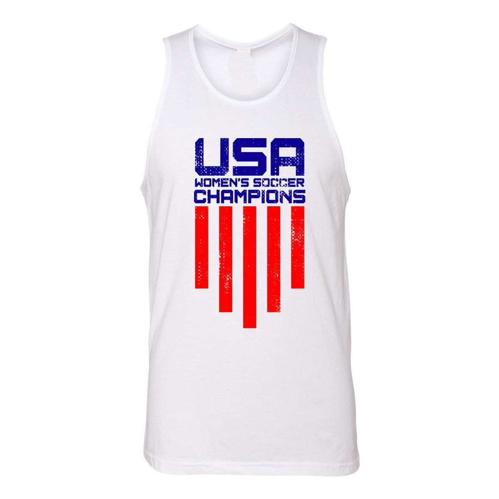 Custom Apparel R Us USA Women's Soccer Champions Mens Graphic Tees
