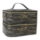 thumbnail image 1 of Estuche organizador de esmalte de uñas, Estuche de transporte de esmalte de uñas de viaje, bolsas extraíbles de nailon con capacidad para 40 botellas, negro, 1 of 8