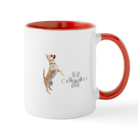 

CafePress - Chihuahua Ceramic Mug - 11 oz Ceramic Mug - Novelty Coffee Tea Cup