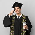 thumbnail image 5 of Fotbe Avocado Work Out Printed Class of 2024 Graduation Stole, 5 of 7