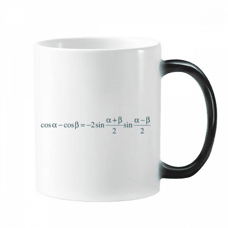 

Mathematical Formula Expressing Cosine Computation Mug Changing Color Cup Morphing Heat Sensitive 12oz