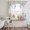 White, variant on Orange Blue Thanksgiving Sheer Curtains 72 Inch Length 2 Panels Set, Fall Eucalyptus Leaves Florals Voile Window Treatment Rod Pocket Curtains Sheers Drapes for Bedroom/Living Room/Kitchen 52"x72"x2