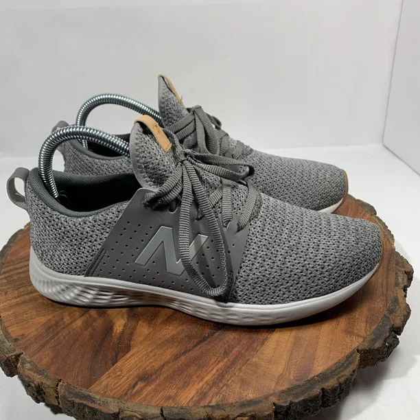 New Balance Mens Fresh Foam Sports YPSPTLG Gray Running Shoes Sneakers Size 6 M