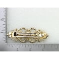 thumbnail image 4 of Faship Gorgeous Red Rhinestone Crystal Floral Hair Barrette, 4 of 4