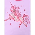 thumbnail image 5 of HWJAD Girls 2 Piece Outfits Set Kids 100% Viscose Short Sleeve T-Shirts and Shorts Sets Cartoons Summer Clothing, 5 of 10