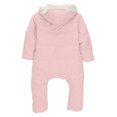 thumbnail image 6 of IVEYRTF Childrens Winter Hooded Jumpsuit Bear Suit Warm Jacket for Boys Soft Comfortable Long Sleeve Zipper Closure Elastic Waist Outdoor Sports Casual Daily Wear Romper(Pink#1,6-12 Months), 6 of 8