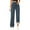 Dark Blue, variant on Women's Fleece Lined Straight Leg Jeans, High Waisted Winter Warm Denim Pants, Thick Thermal Jeans for Women, Windproof Casual Winter Pants Blue XXXXL