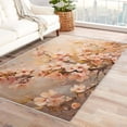 thumbnail image 1 of Floral Rugs for Living Room - Floral Rug & Home Decor, 3x4 Area Rug, Spring Flower Rugs for Entryway, Washable Non Slip Soft Low Pile Small Indoor Door Mat, Botanical Carpet & Room Decorations, 1 of 7