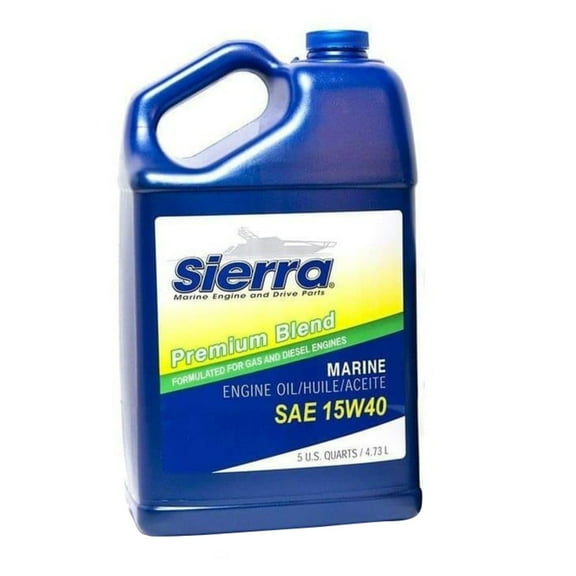 Sierra 18-9554-4 15W-40 Premium Blend Engine Oil - 5 Quart