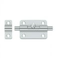 thumbnail image 2 of Deltana 3BBU26 3" Barrel Bolt; Bright Chrome Finish, 2 of 3