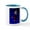 White/Blue Inside, variant on CafePress - Argentine Tango - 11 oz Ceramic Mug - Novelty Coffee Tea Cup