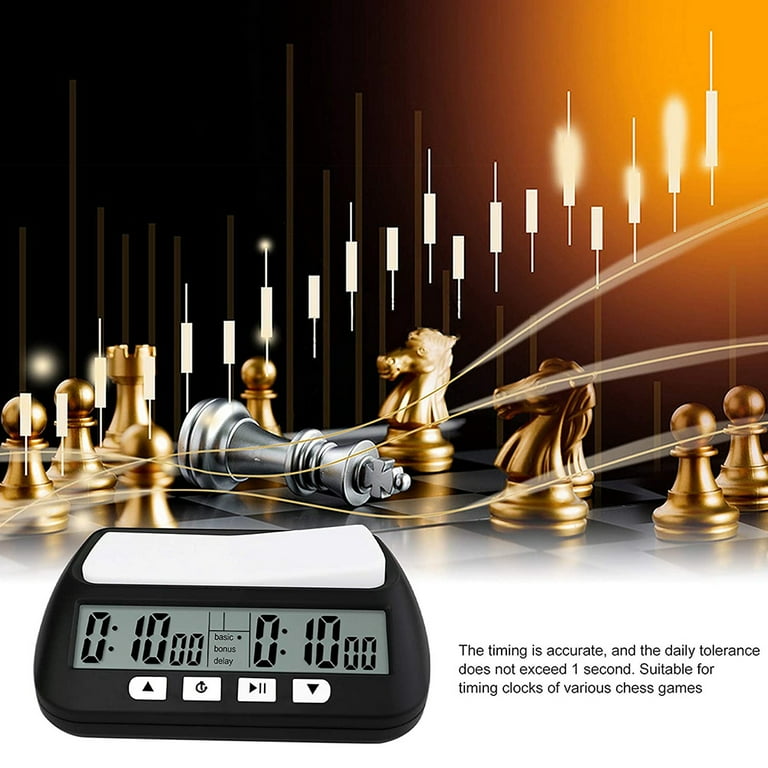 Digital Chess Clock - Customizable Chess Timer for