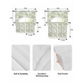 thumbnail image 5 of Watercolor Forest Sage Green Swag Curtains for Living Room/Bedroom Windows, Abstract Art Modern Trees Kitchen Curtains and Valances Set 36 Inch Length, Light Filtering Swags Valance Curtain Panels, 5 of 5