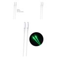 thumbnail image 1 of 1 Paire de Baguettes Alimentaires Réutilisables de Qualité Alimentaire Surface Lisse Accrocheuses à DEL Illuminées Résistantes à l'Usure Légères Sans BPA Baguettes Lumineuses à DEL Outil de Cuisine, 1 of 8