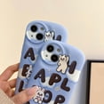 thumbnail image 4 of Kawaii Cute Cartoon Animal Bear Dog Bunny Cloud Soft Phone Case Compatible with iPhone Case (Blue,iPhone 11 Pro Max), 4 of 6