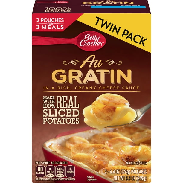 Betty Crocker Au Gratin Potatoes, 8.8 oz Box