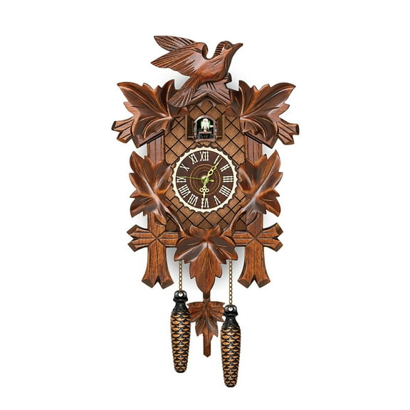 Wall Clock Household Cuckoo Alarm Clock Decoration For Home Living Room