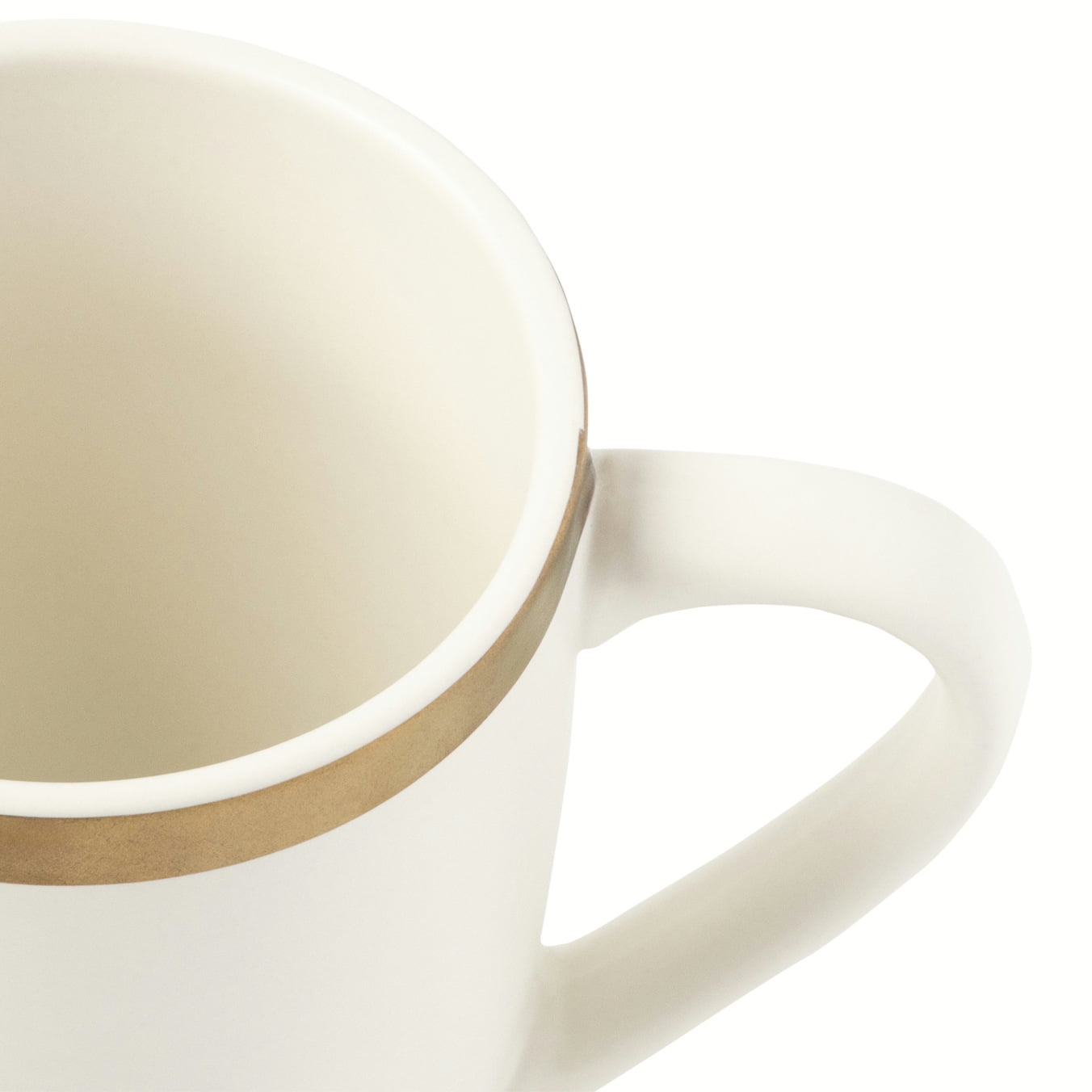 (2 pack) Thyme & Table 15 fl oz Everest Cream Mug