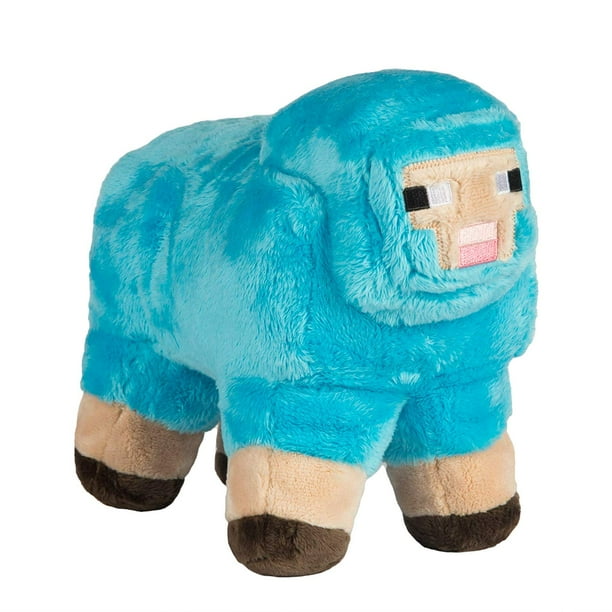 Plush Minecraft Mineon Sheep Turquoise 10 Soft Doll J6638 Walmart Com Walmart Com