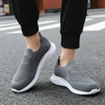 thumbnail image 2 of YOURDIARY Mens Womens Walking Shoes Slip On Lightweight Sneakers for Tennis Gym Running Workout Yoga, 2 of 2