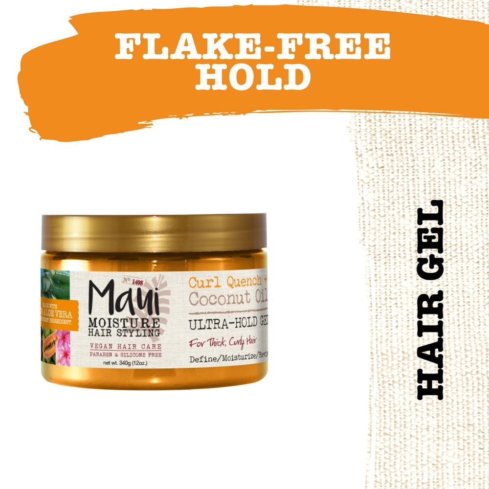Maui Moisture Coconut Oil Curl Quench Ultra Hold Gel