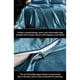 thumbnail image 2 of Toystoory Funda de edredón de 200x230cm, Color sólido, con cremallera para el hogar, saco de dormir, decoración cómoda, ropa de cama, Juegos de cama Azul oscuro, 2 of 6