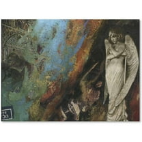 Green Angel' Canvas Art by Nick Bantock