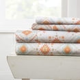 thumbnail image 3 of Linen Market 3 Piece Twin Bedding Sheet Set (Light Gray Roses) - Sleep Better Than Ever with These Ultra-Soft & Cooling Bed Sheets for Your Twin Size Bed - Deep Pocket Fits 16" Mattress, 3 of 5