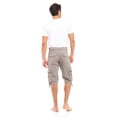 thumbnail image 6 of Men’s Casual Work Shorts 100% Cotton Twill Cargo Shorts with Multi Pockets, 6 of 6